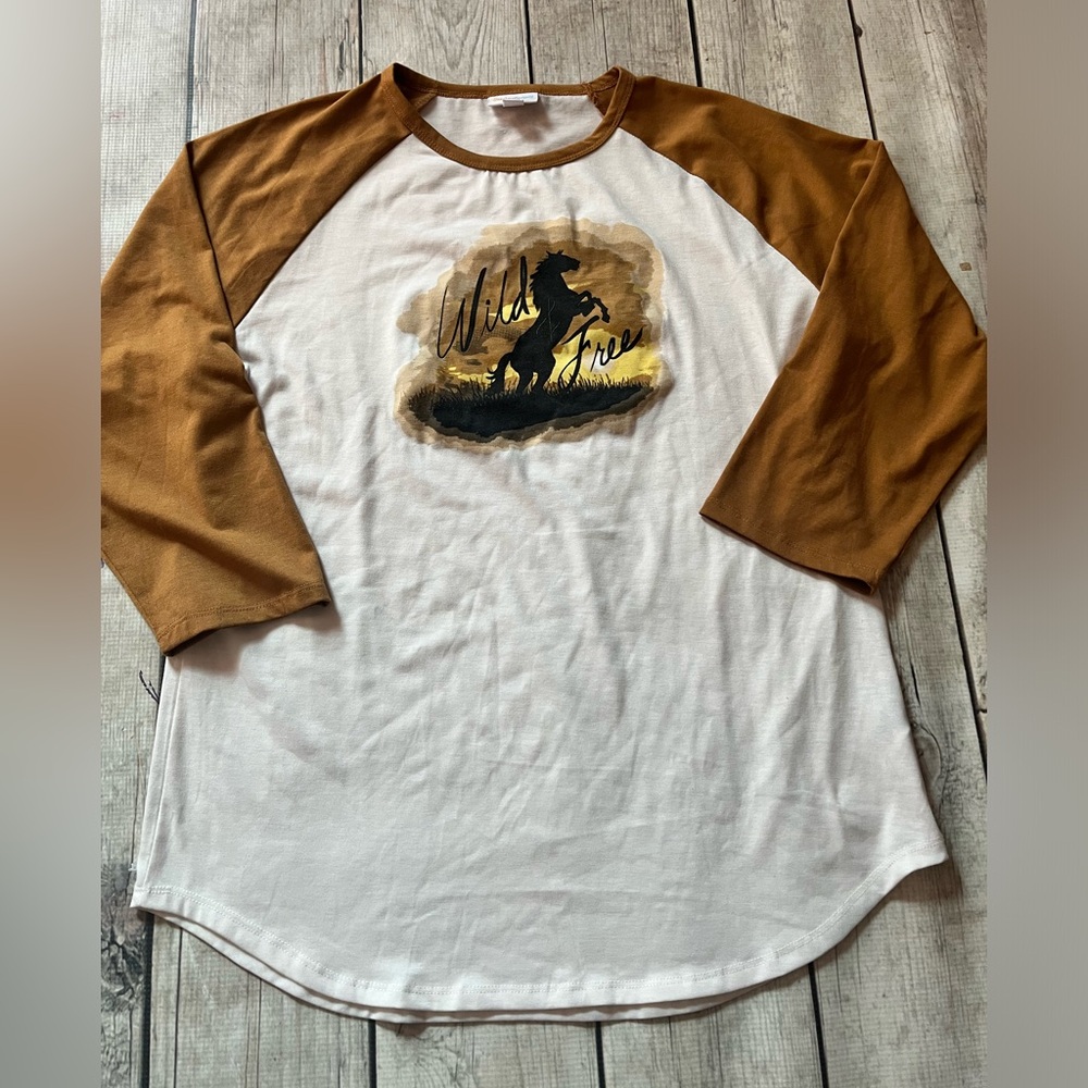 LuLaRoe Randy tee large